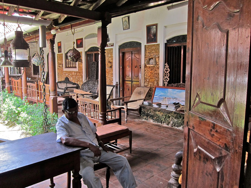 Museum Historical Mansion in Galle Sri Lanka 