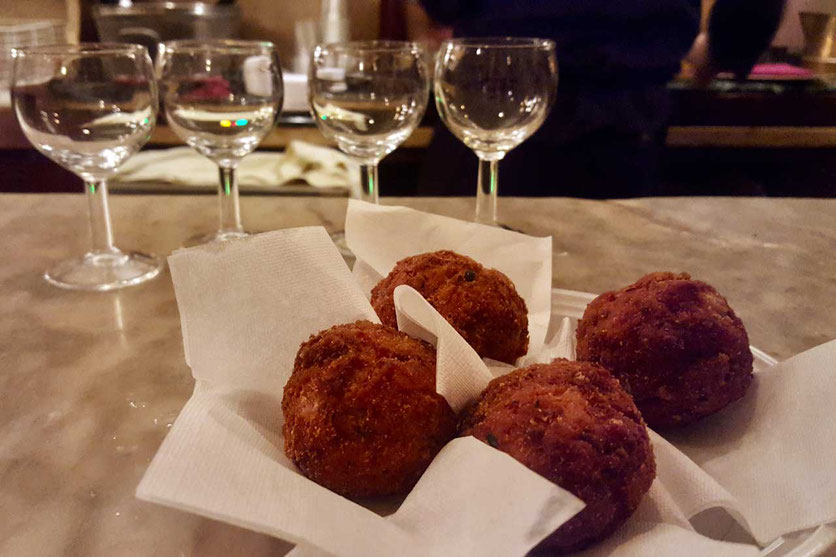 Polpette Hackbällchen Ca D’Oro Alla Vedora Venedig