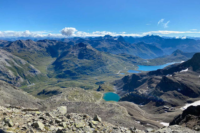 Bernina Pass, Wanderung Diavolezza Bergstation 