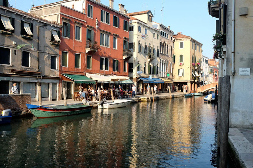 Venedig Bars am Kanal in Cannaregio