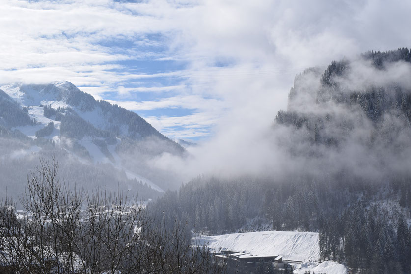 Chatel, France snow