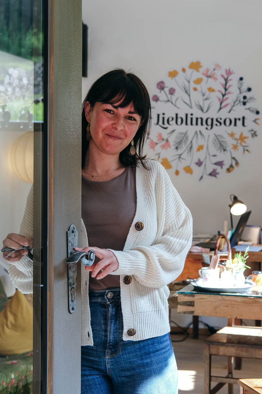 Gastgeberin Damira Slodnjak im Interview