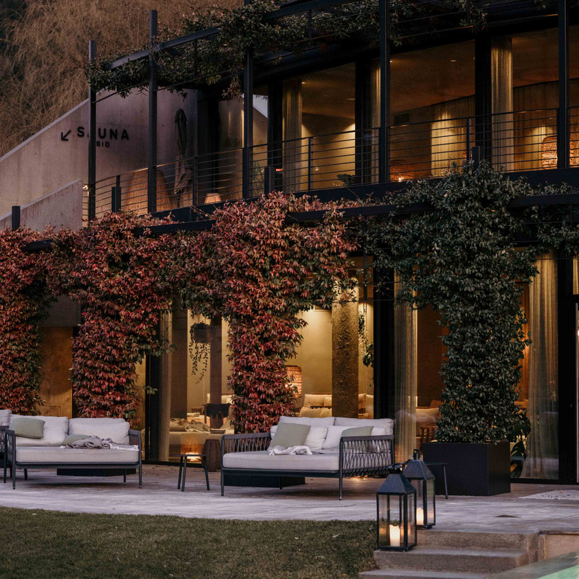  MOUNTAIN HIDEAWAYS - die schönsten Wellnesshotels in den Alpen: Apfelhotel Torgglerhof, Passeiertal - Südtirol 