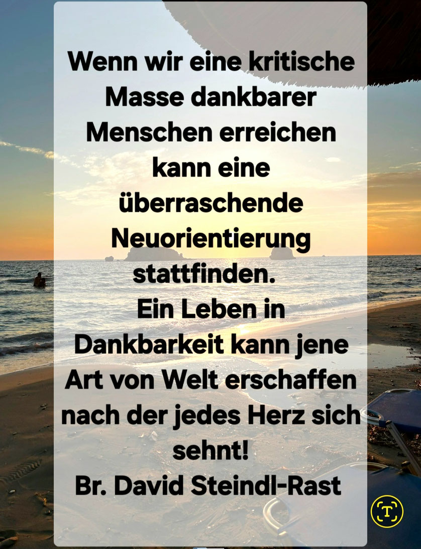 WICHTIG IST ES, DAS CHAOS ZU ERKENNEN OHNE SICH VON IHM VEREINNAHMEN ZU LASSEN!