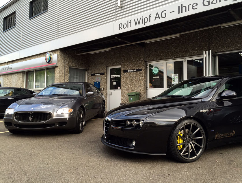 Maserati Quattroporte Executive GT & Alfa Romeo 159 3.2 V6 with exclusive Wheels