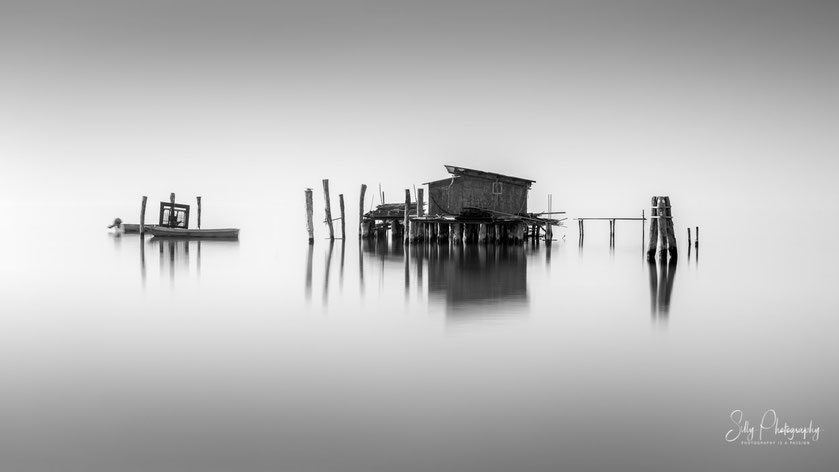 Venedig / Venezia / Fischerhäuser, Langzeitbelichtung, 2017, © Silly Photography