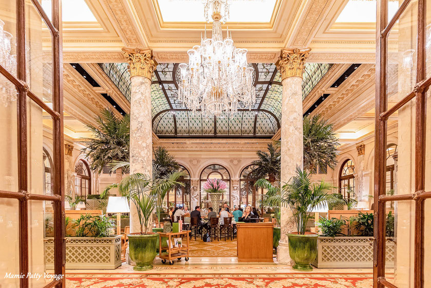 Palm Court, Plaza Hotel, Fifth Avenue à New York