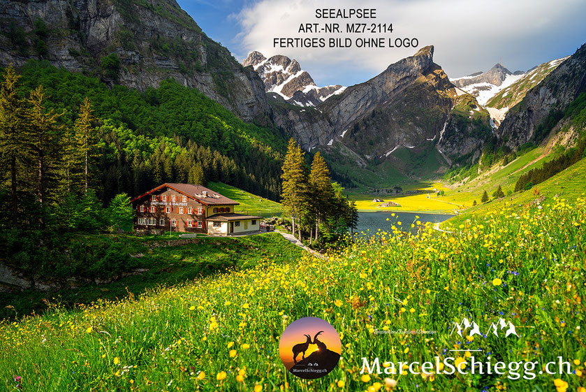 Marcel Schiegg, Seealpsee, Berggasthaus Seealpsee