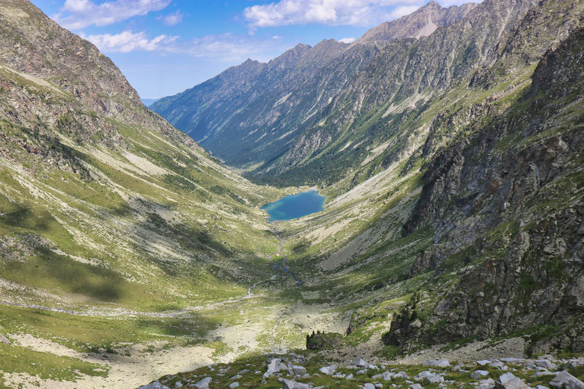 Lac d'Estom, Vallée du Lutour, Cauterets, Parc National des Pyrénées