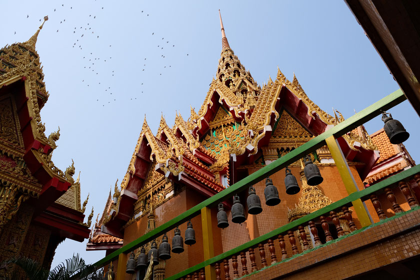 Wat Tham Suea, province de Kanchanaburi, Thaïlande