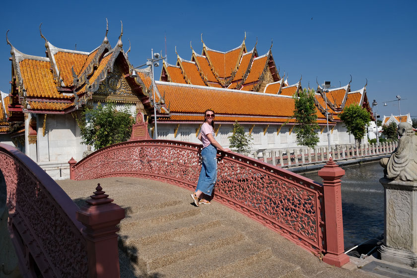 Wat Benchamabophit, temple à Bangkok, Thaïlande