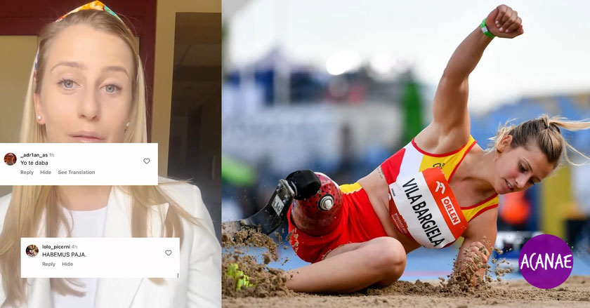 La atleta paralímpica Desirée Vila denuncia el acoso sexual sufrido tras su último vídeo en TikTok - ACANAE