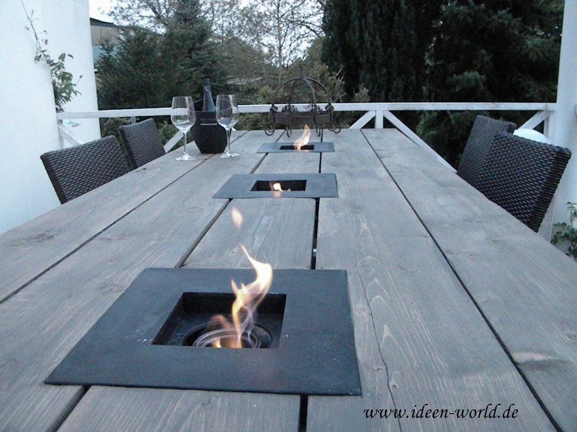 Gartentische / Tische - http://www.holz-lounge-möbel.de