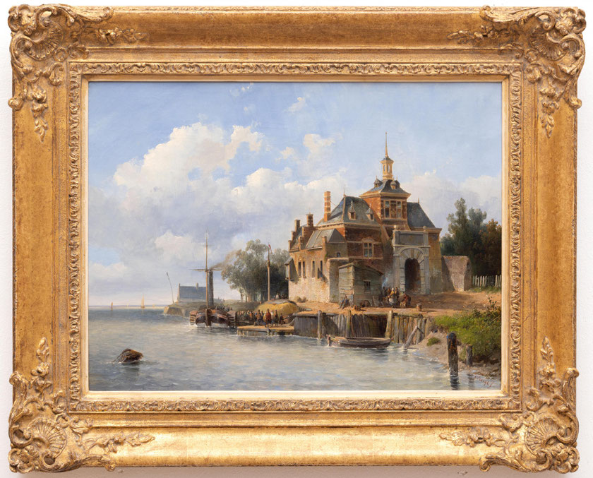 te_koop_aangeboden_een_romantisch_schilderij_van_de_nederlandse_kunstschilder_adrianus_vrolijk_1834-1862_hollandse_school_19de_eeuw