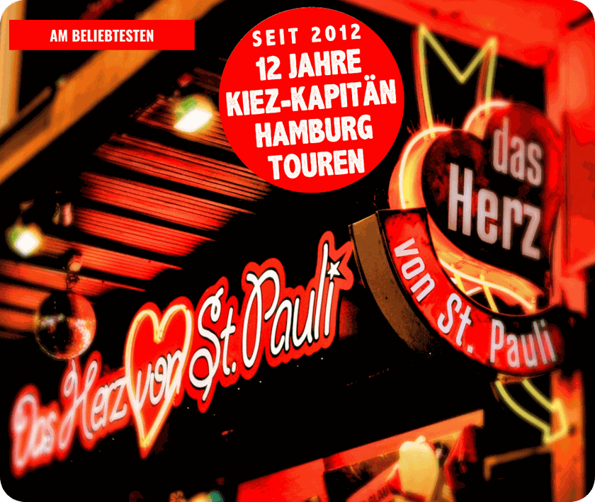 Die Kiez-Kapitän Reeperbahn und Beatles Tour durch St. Pauli. 
