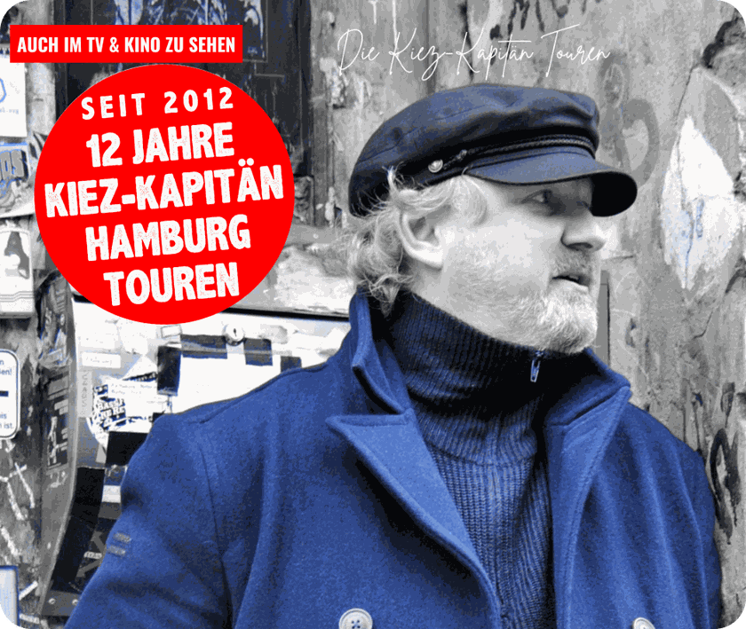 Die Kiez-Kapitän Hamburg Touren mit besten Bewertungen für die Reeperbahn und Beatles Kieztour und die Stadtführung Hamburg.