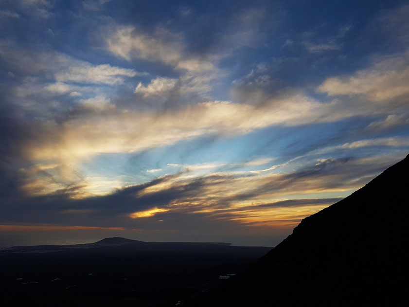 Sonnenuntergang bei Femés