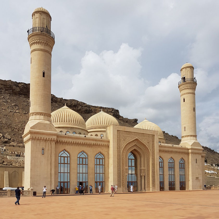 Die Moschee nach der Restaurierung im Jahr 2008