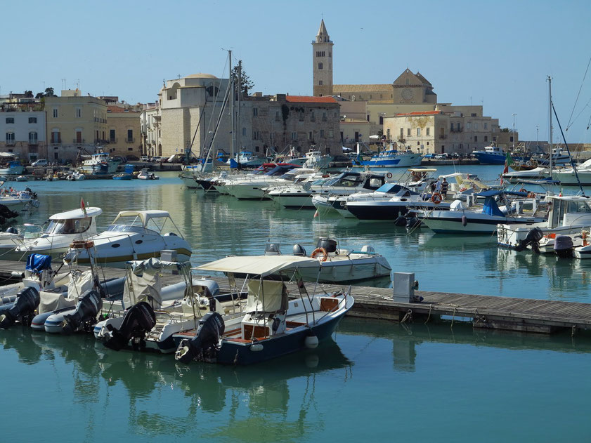 Trani, Hafen und Kathedrale 