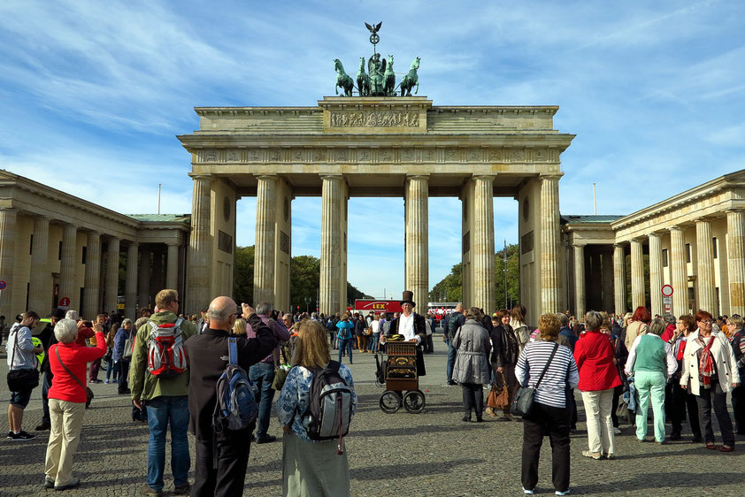 Brandenburger Tor, vom Pariser Platz aus gesehen