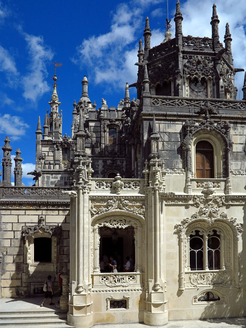 Das Hauptgebäude von Quinta da Regaleira