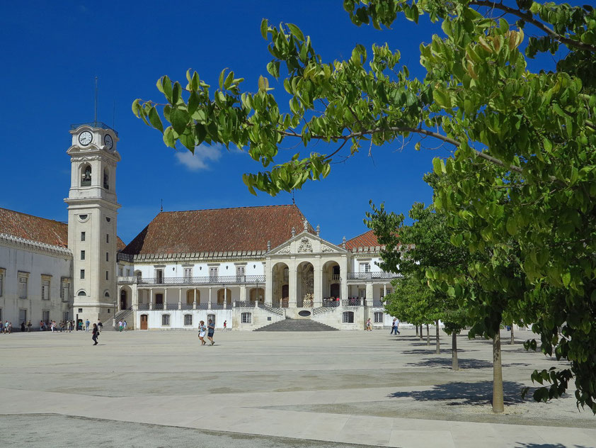 Historisches Gebäude der Universität Coimbra, gegründet 1290