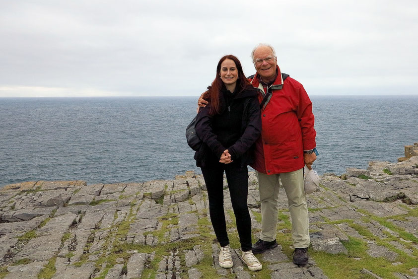 Aran Inseln. Auf den Klippen der prähistorischen Festung Dún Aonghasa (Foto: Tilmann Vogt)