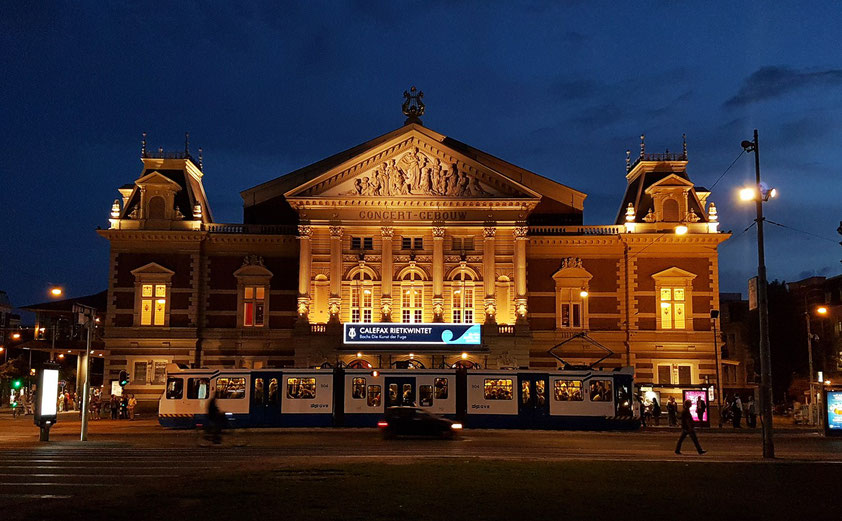 Concertgebouw nach dem Konzert