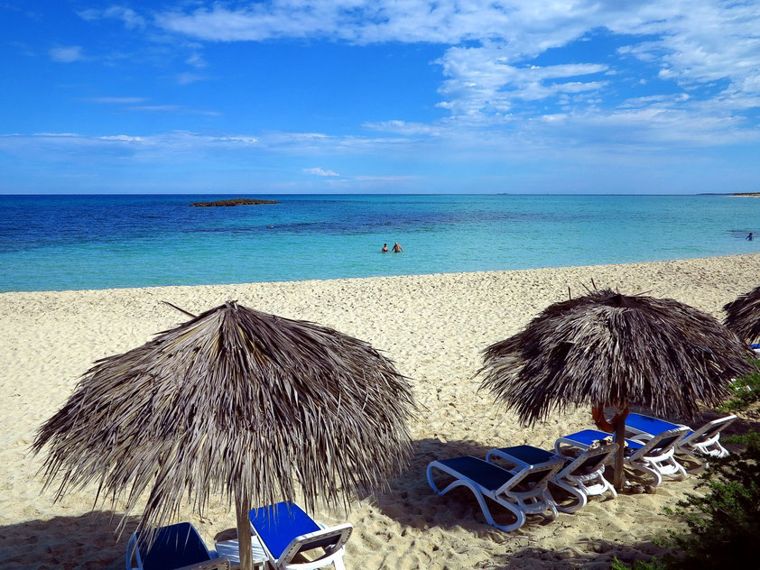 Playa Canon. Meerblick von der Strandbar "La Duna"