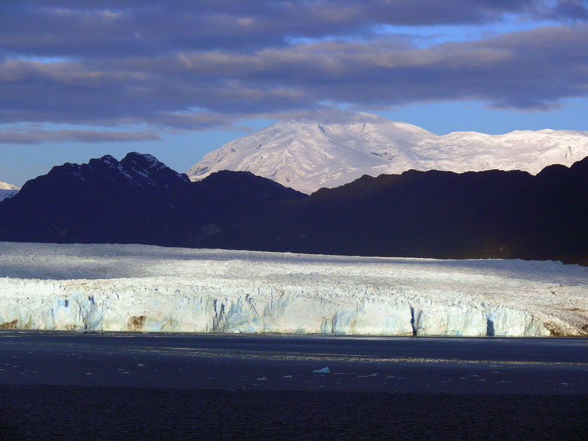 Pius-Gletscher in Patagonien, Chile, am 25.11.2023