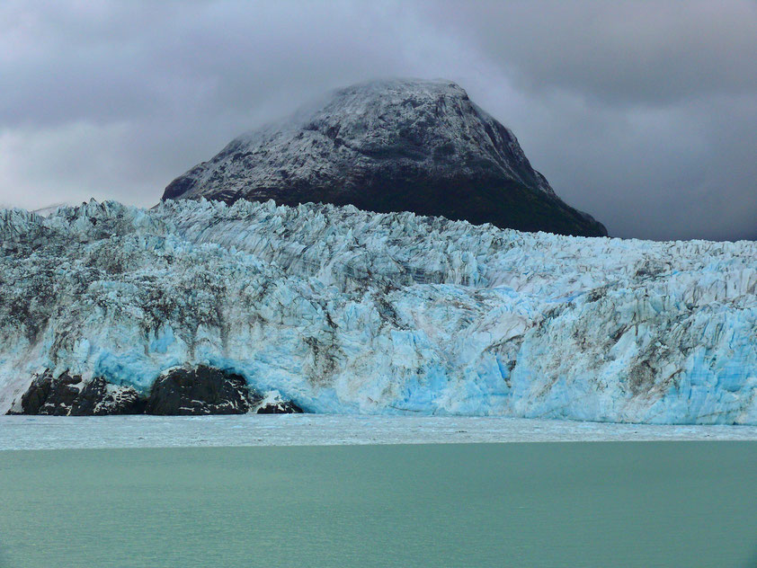 Amalia-Gletscher in Patagonien, Chile am 24.11.2023