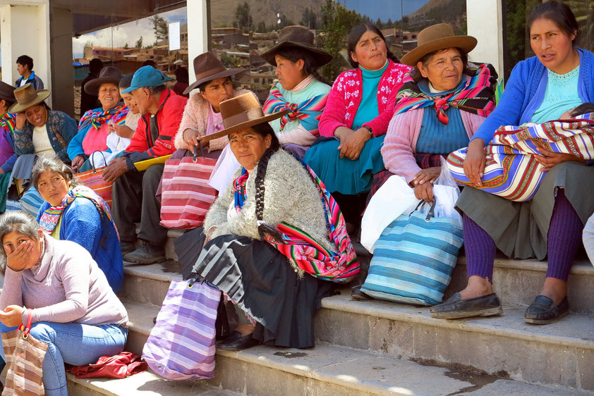 Marktfrauen in Urcos