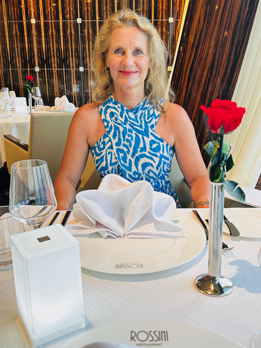 Im Gourmet-Restaurant Rossini