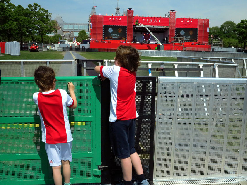 Fans von Ajax Amsterdam 