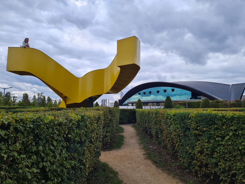 Luxemburg, Sportstätten auf dem Kirchberg (Centre National Sportif et Culturel d'Coque)