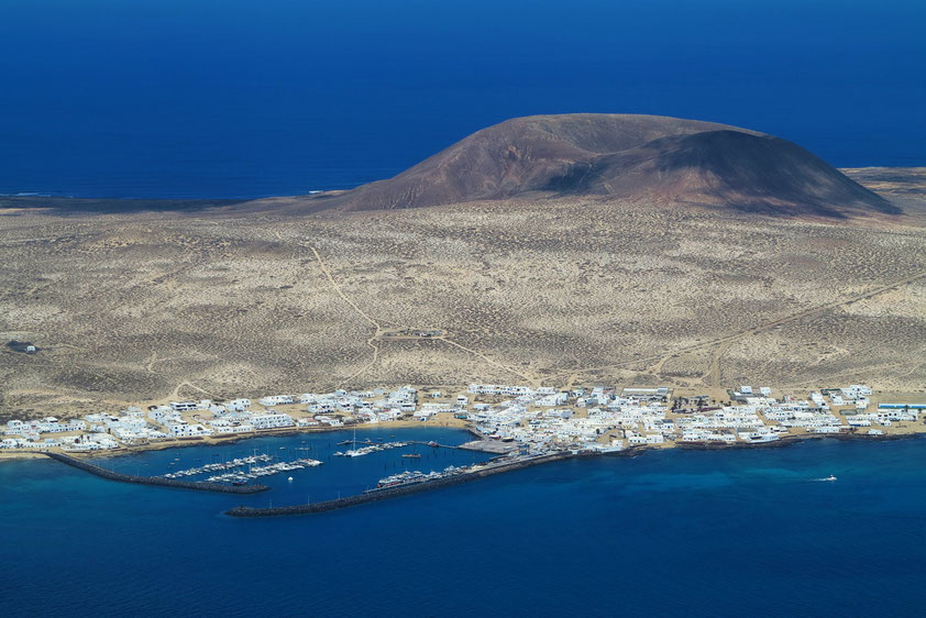 Fischersiedlung Caleta del Sebo auf La Graciosa