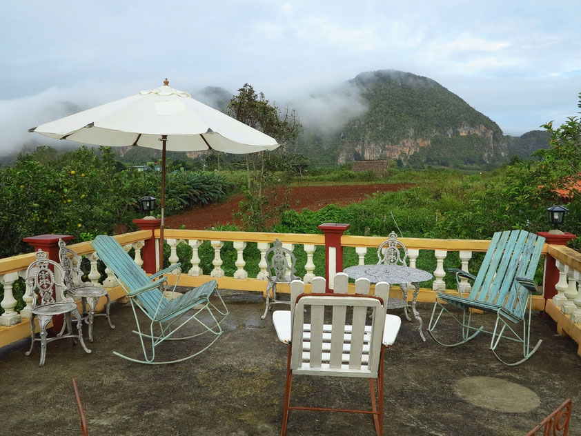 Dachterrasse der Privatpension Casa Dra. Maria Luisa Diaz Arencibia