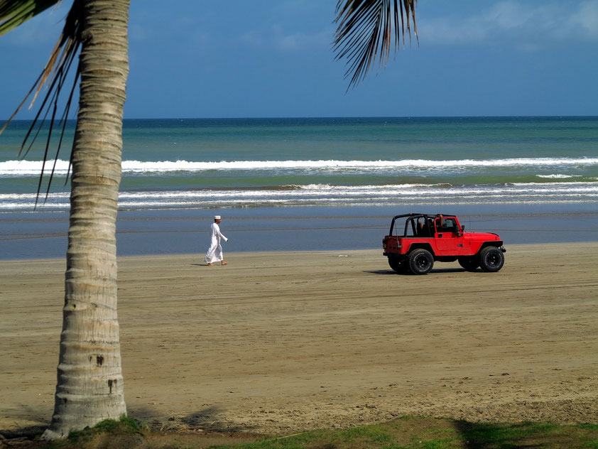 Am Strand von Maskat