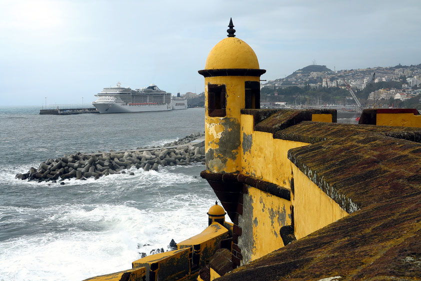 Funchal, Fortaleza Sao Tiago mit Museu de Arte Contemporanea