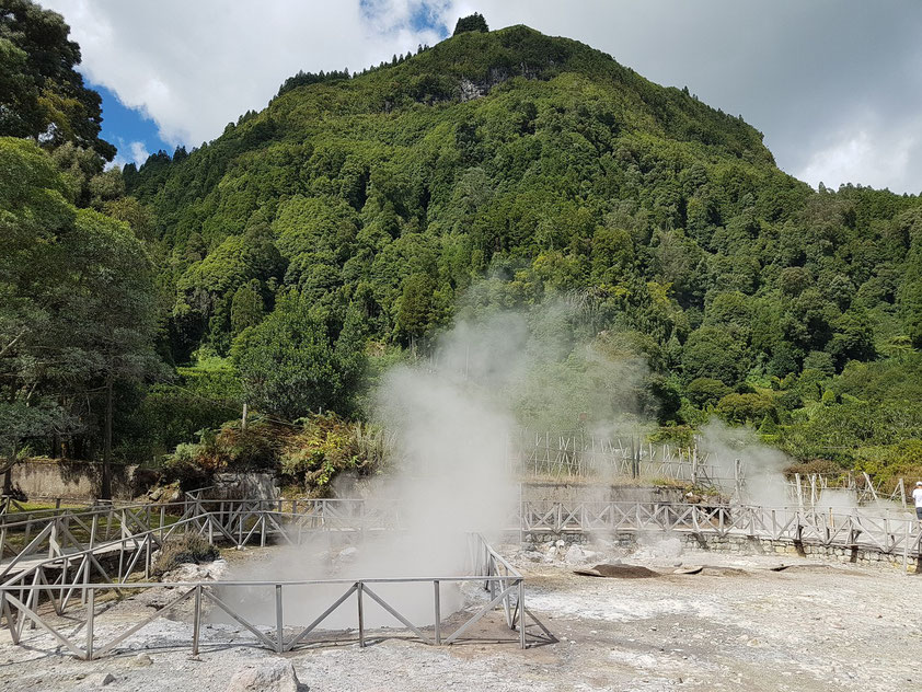 Fumarolas da Lagoa das Furnas