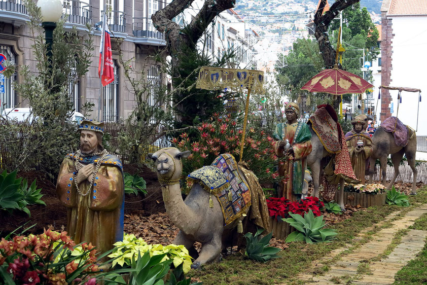Weihnachtsmarkt in Funchal