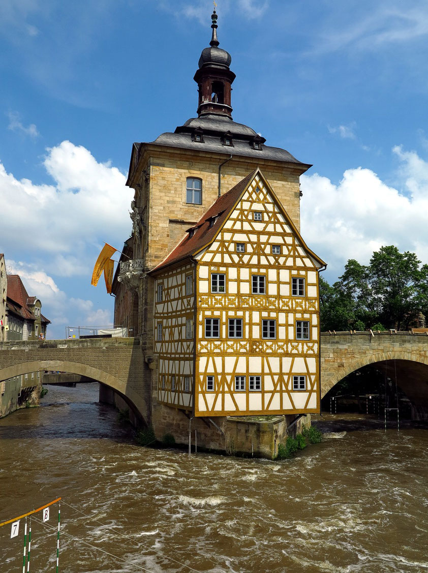 Altes Rathaus, Blick vom Geyerswörthsteg