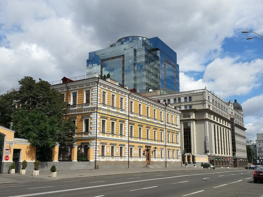 Volodymyrska Street, Blick nach NNE