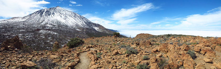 Pico del Teide, 3 718 m
