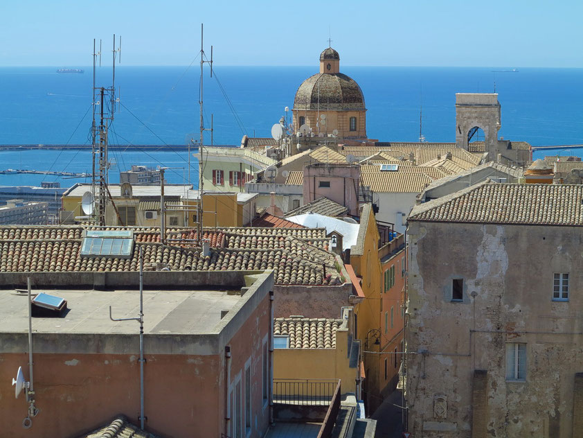 Blick vom Torre di San Pacrazio nach Süden zur Kathedrale