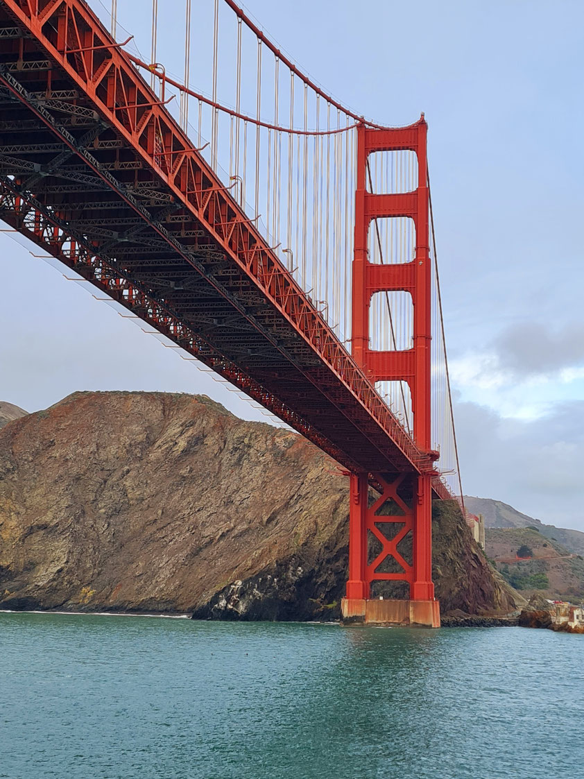 Golden-Gate-Bridge in San Francisco/Kalifornien (20.12.2025)