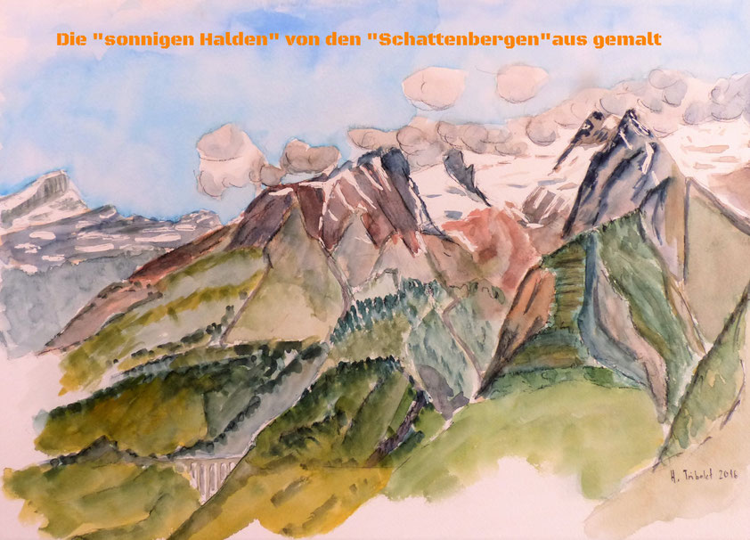 Foto: Hanstribolet.jimdo.com, Bergmaler, peintre de montagne