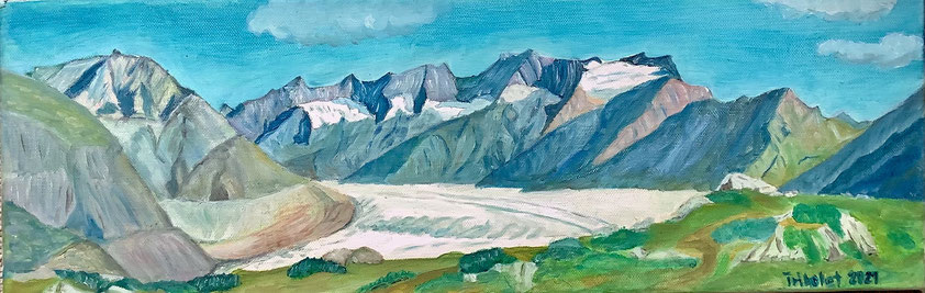 Foto: Jimdo.com, Hans Tribolet, Bergmaler, peintre de montagne, mountain painting