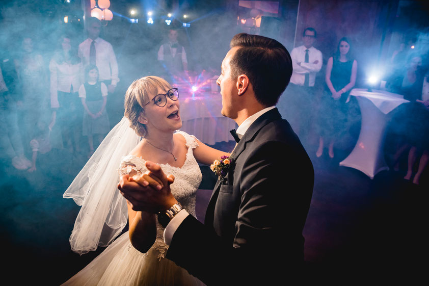 Brautpaar beim Hochzeitstanz in München