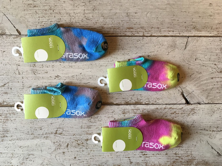 rasox(ラソックス) TK Tie-Dye Low Socks 各¥1,200(+TAX)